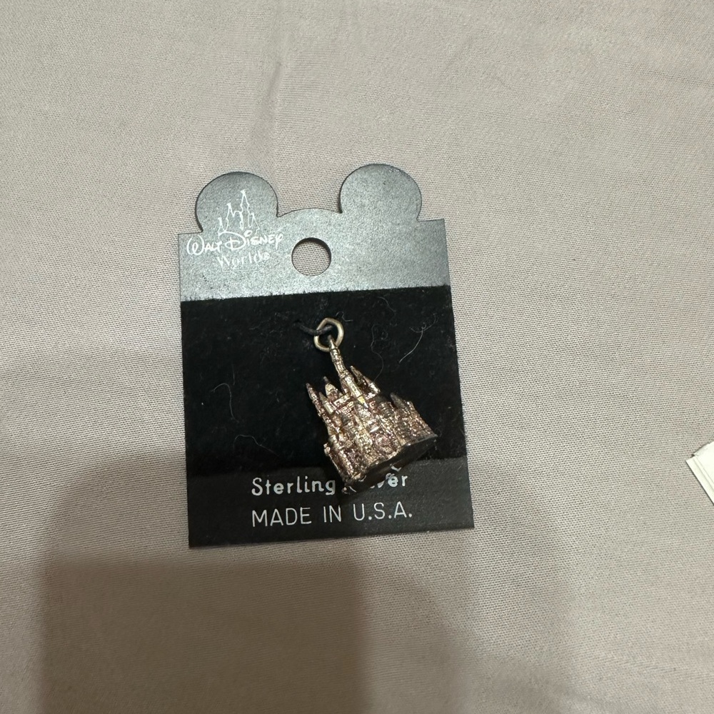 Walt Disney Cinderella castle charm